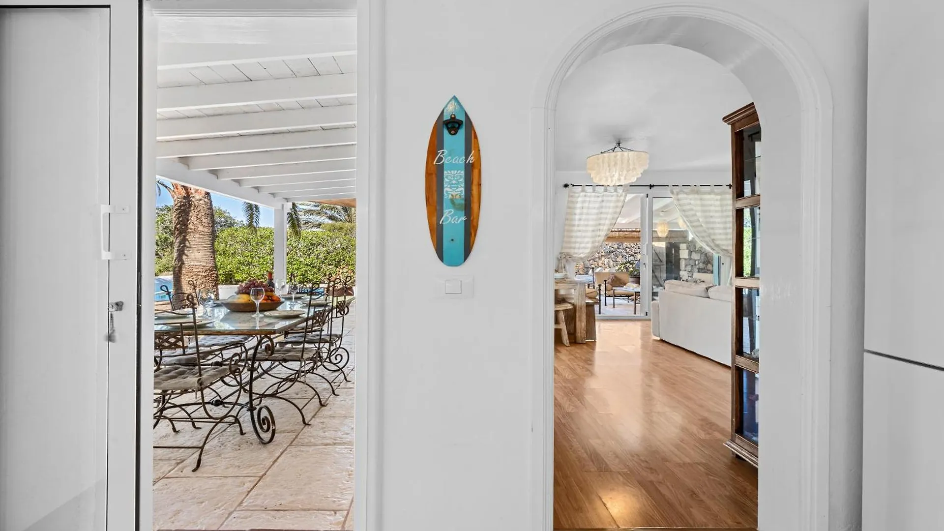 וילה לאחארס Casa Brixio - Beheizter Privatpool Und Grosser Garten